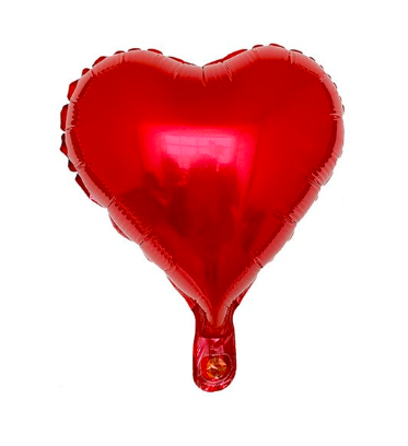 Heart Inflatable Foil Balloons For Party Decoration (Small)