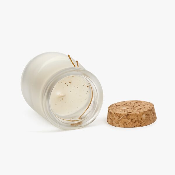 Hand-Poured Scented Soy Candles with Cork Lids (Coffee & Vanilla)