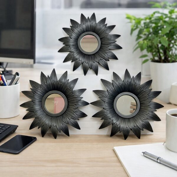 Gul-e-Zarrin Sunburst Wall Mirror Se